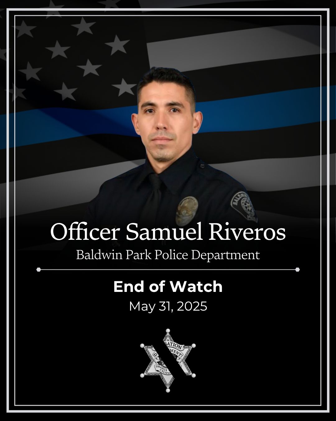 Orange - Our hearts are heavy as we mourn the tragic loss of Police ...