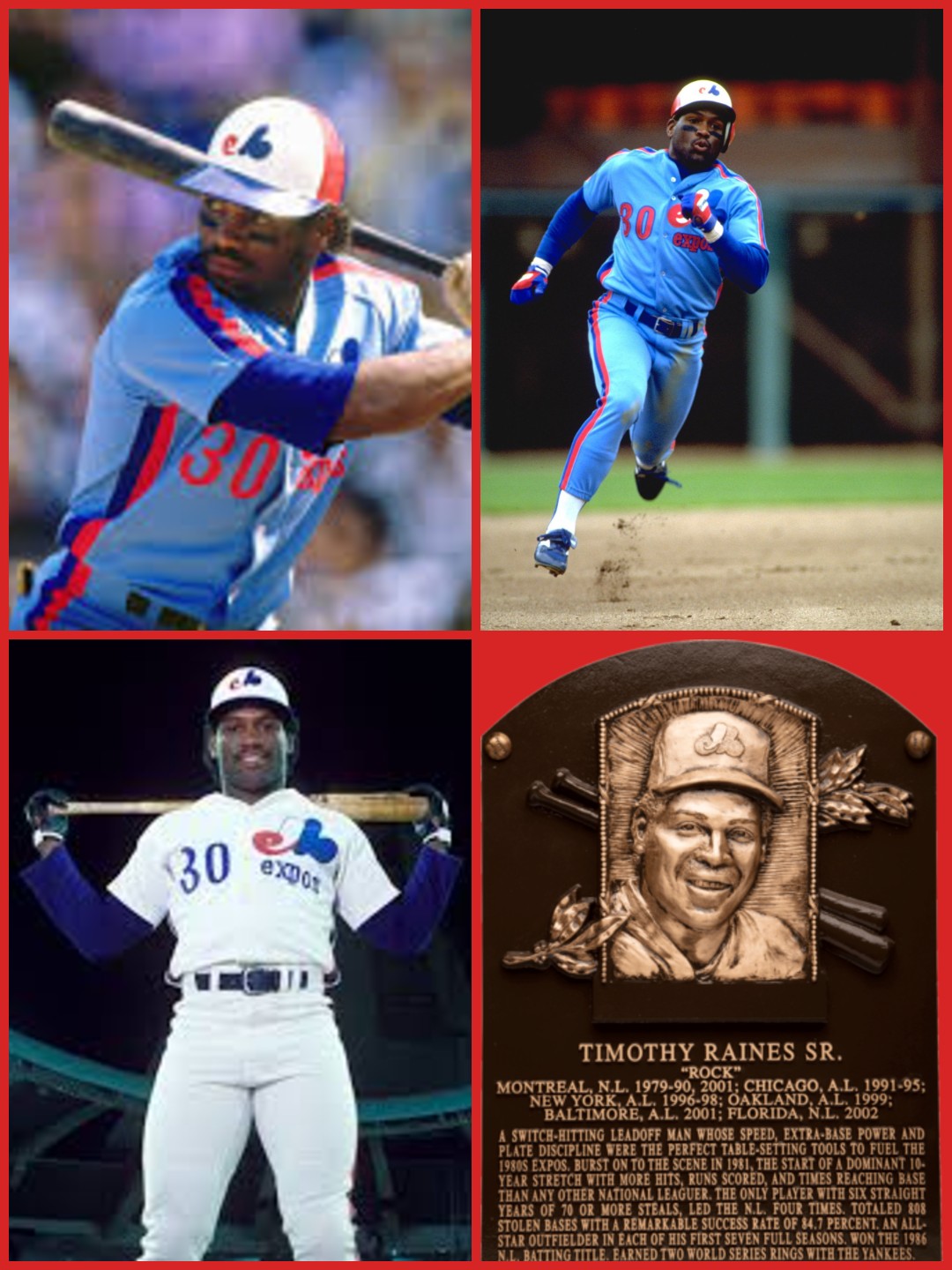 Baseball - Happy 66th Birthday to Hall of Famer Tim Raines, born this ...