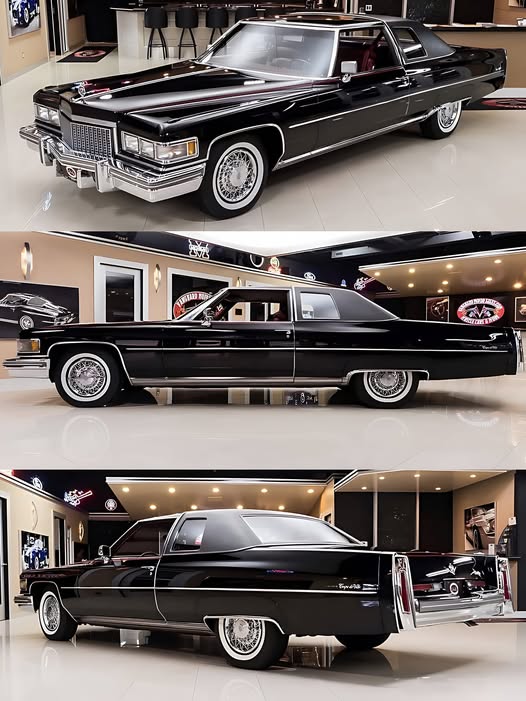 Automobil - The 1975 Cadillac Coupe DeVille was a full-size luxury ...
