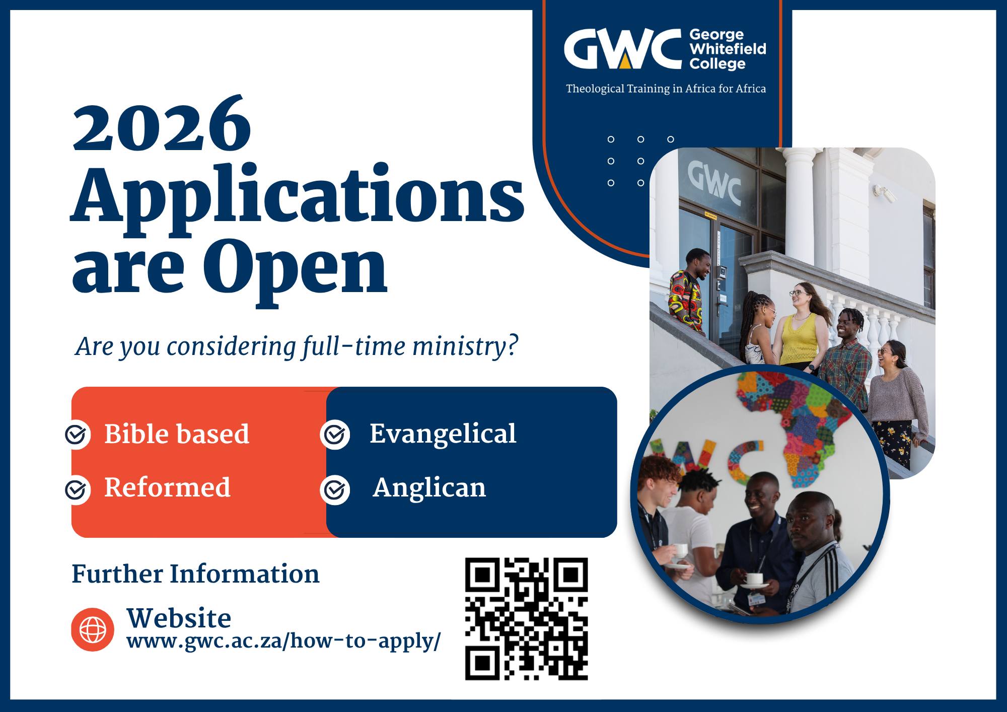 George - Applications for 2026 are now open: https://www.gwc.ac.za/how ...