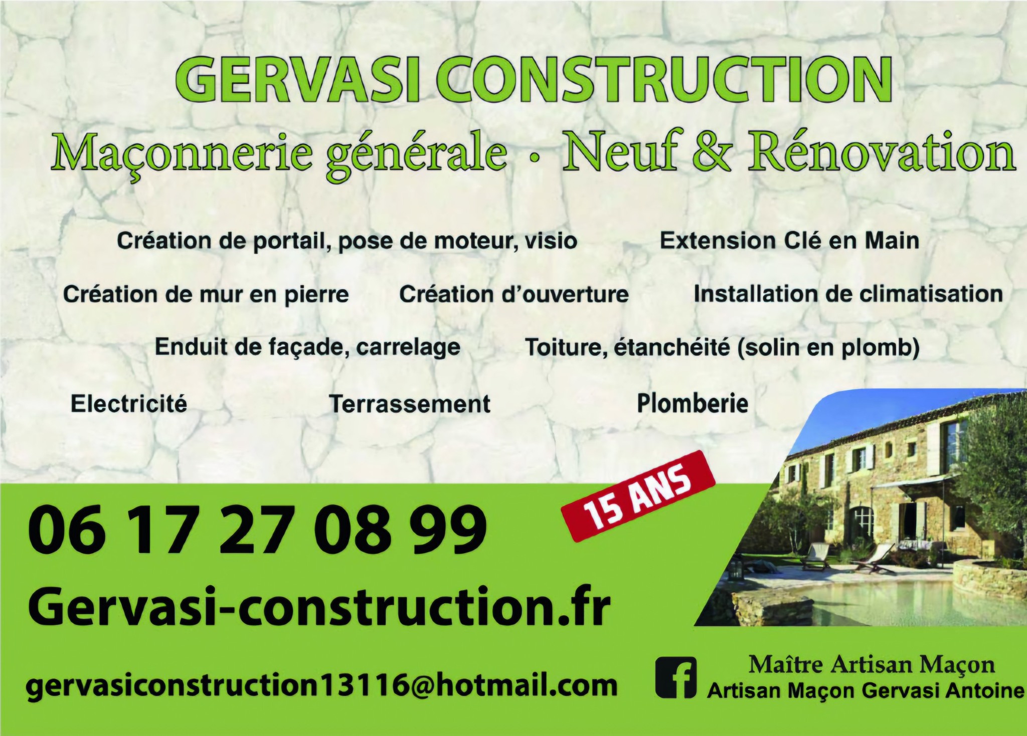 Gervasi Construction | Vernègues