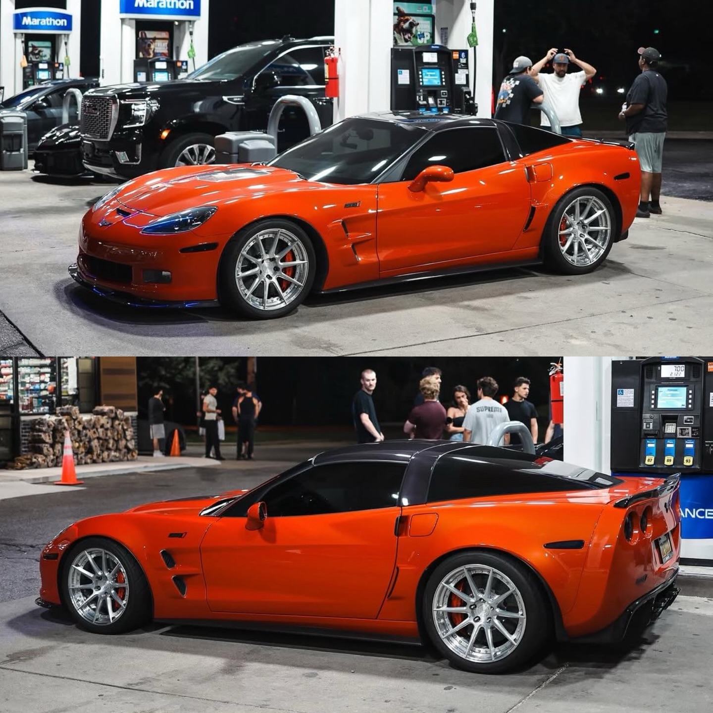 LSX - Loving how good this color shines under the gas station lighting ...