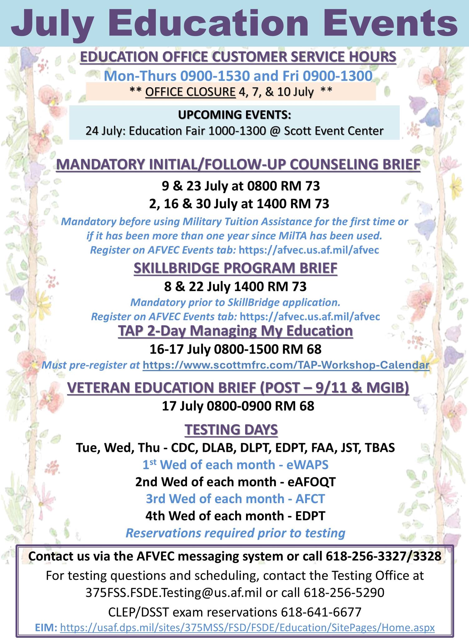 Scott AFB Education & Training Center | Scott Air Force Base IL