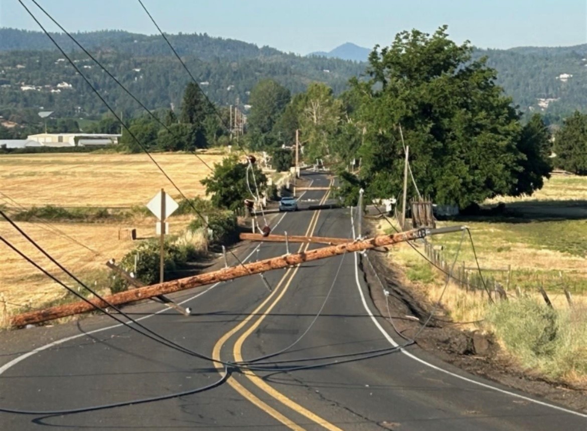 TRAFFIC ALERT: Highway 238 west of Medford closed for up to two