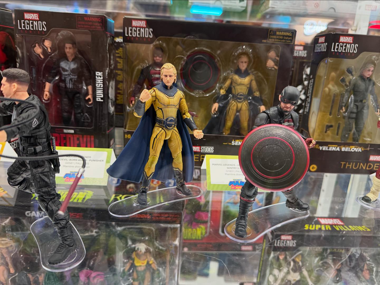 MarvelLegends SDCC Display MCU Thunderbolts! And others