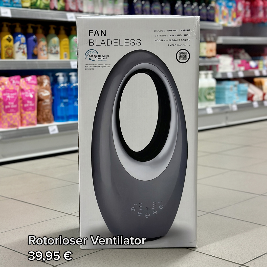 Heiße Tage? Zeit für den Ventilator! 💨 So bleibst du cool 😎 https://go. action.com/7z #ActionDeutschland