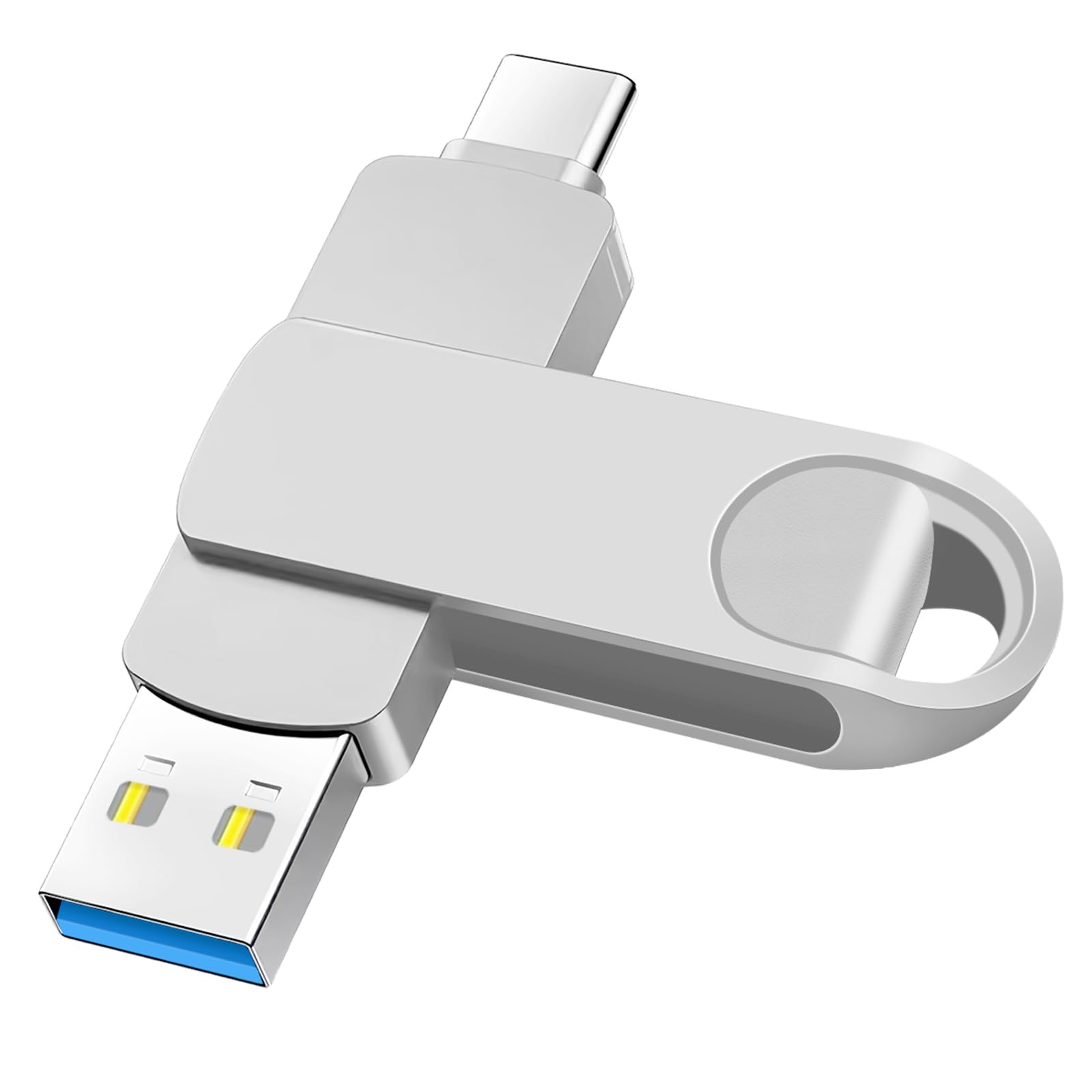 Pennetta Otg Android Ios Chiavetta USB 512GB 4 In 1 - Pen Drive Alta Velocità Impermeabile Per Smartphone E PC Chiavetta USB 4in1 - 3