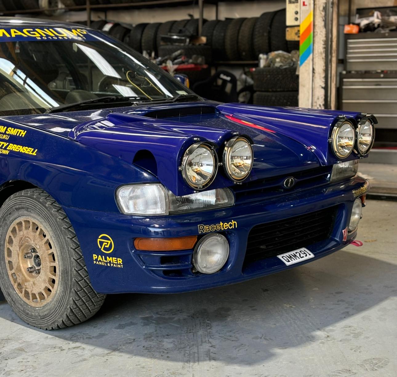 Tim Smith Rallying