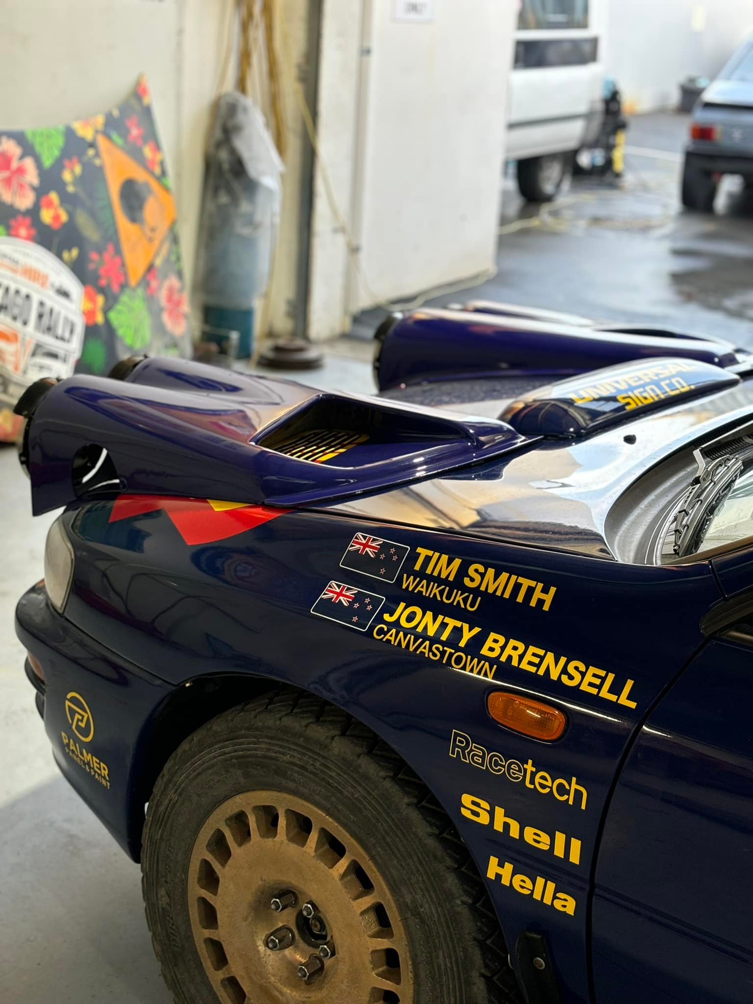 Tim Smith Rallying