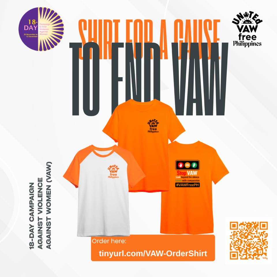 The 18-Day Campaign to End Violence Against Women (VAW) is almost here ...