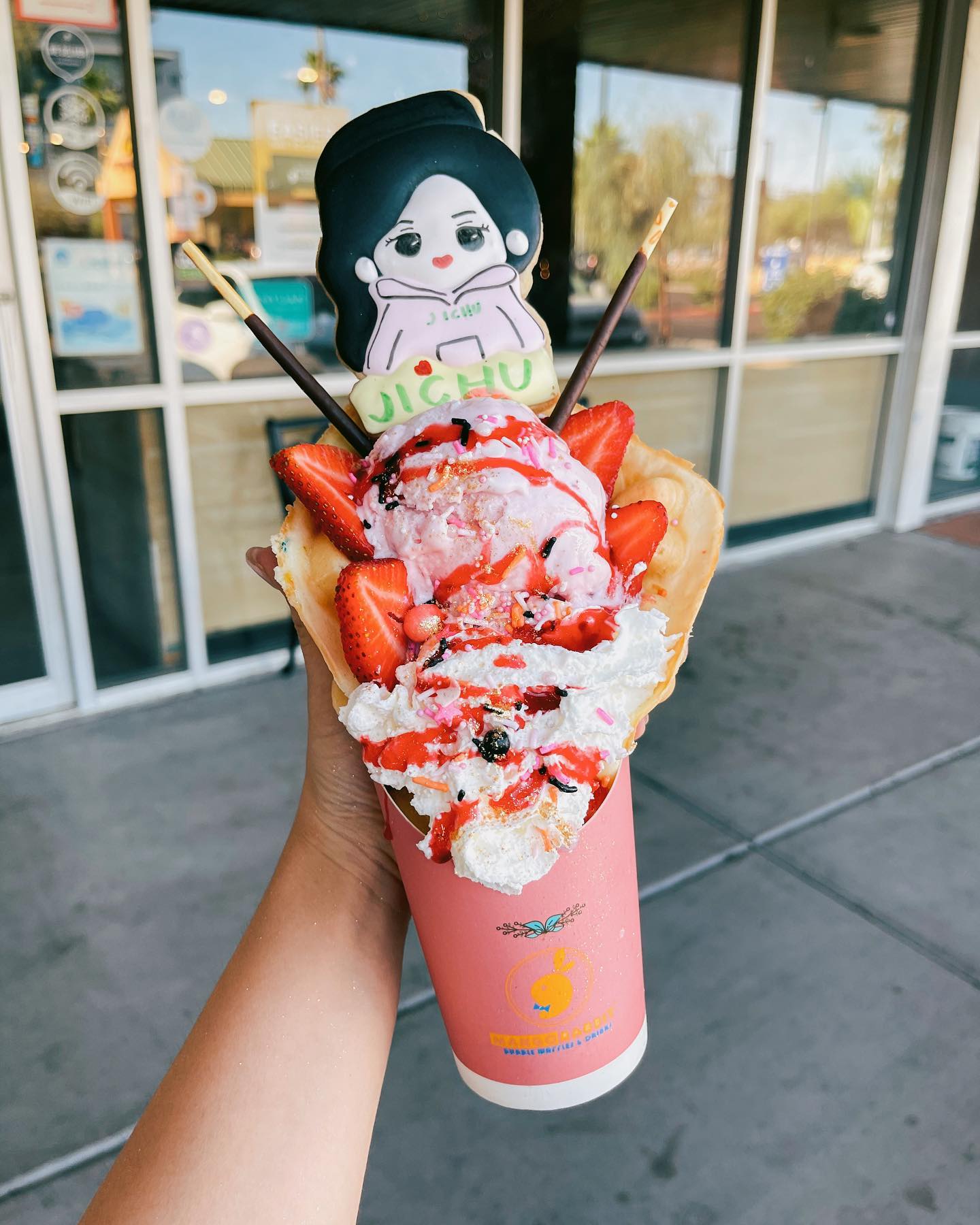 WHO IS READY FOR BLACKPINK💗🖤 . 💗We... - Mango Rabbit Boba