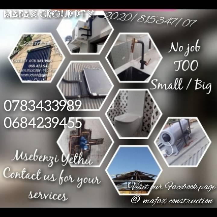 Mafax Construction | Roodepoort