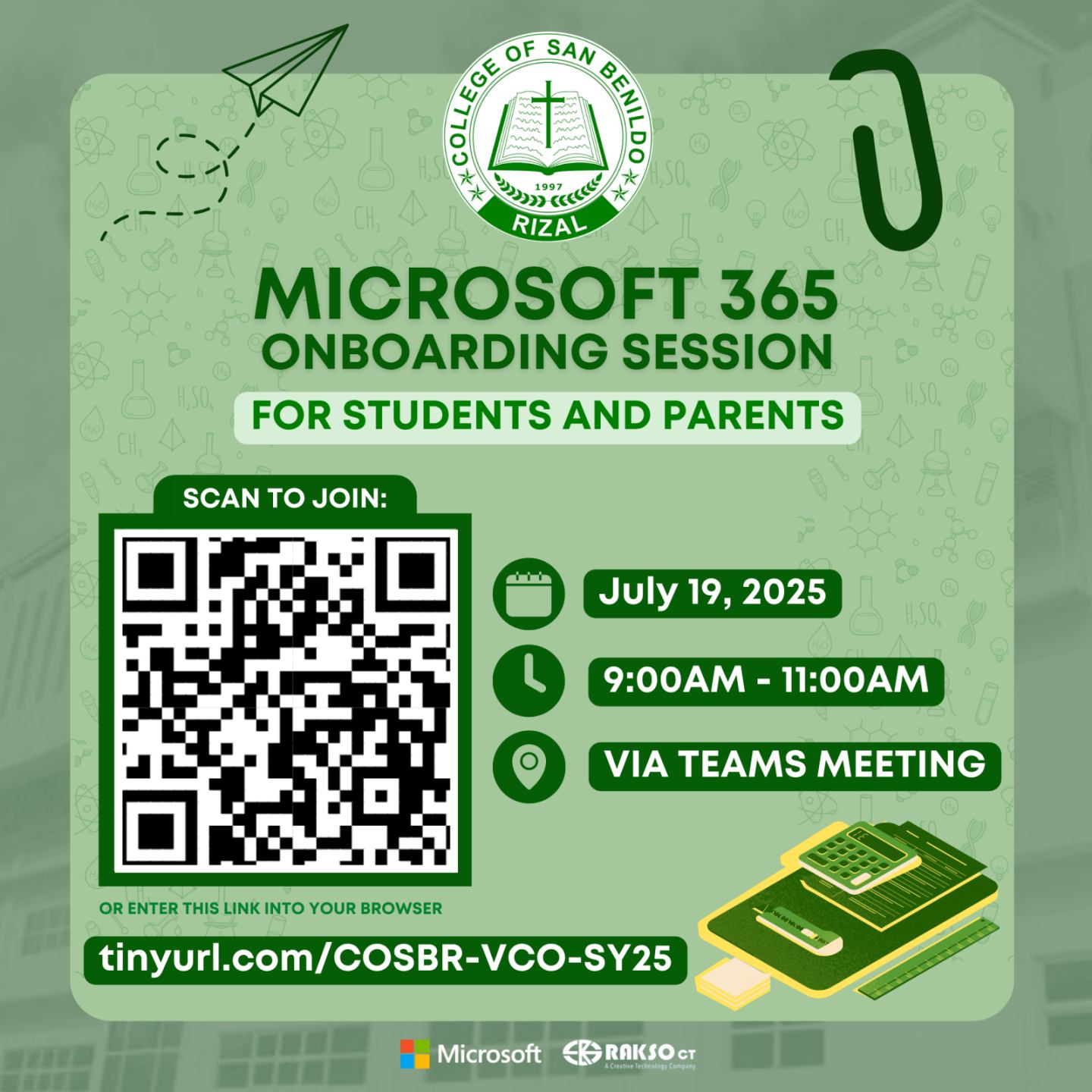 COLLEGE OF SAN... - COLLEGE OF SAN BENILDO-RIZAL (CoSB-R)