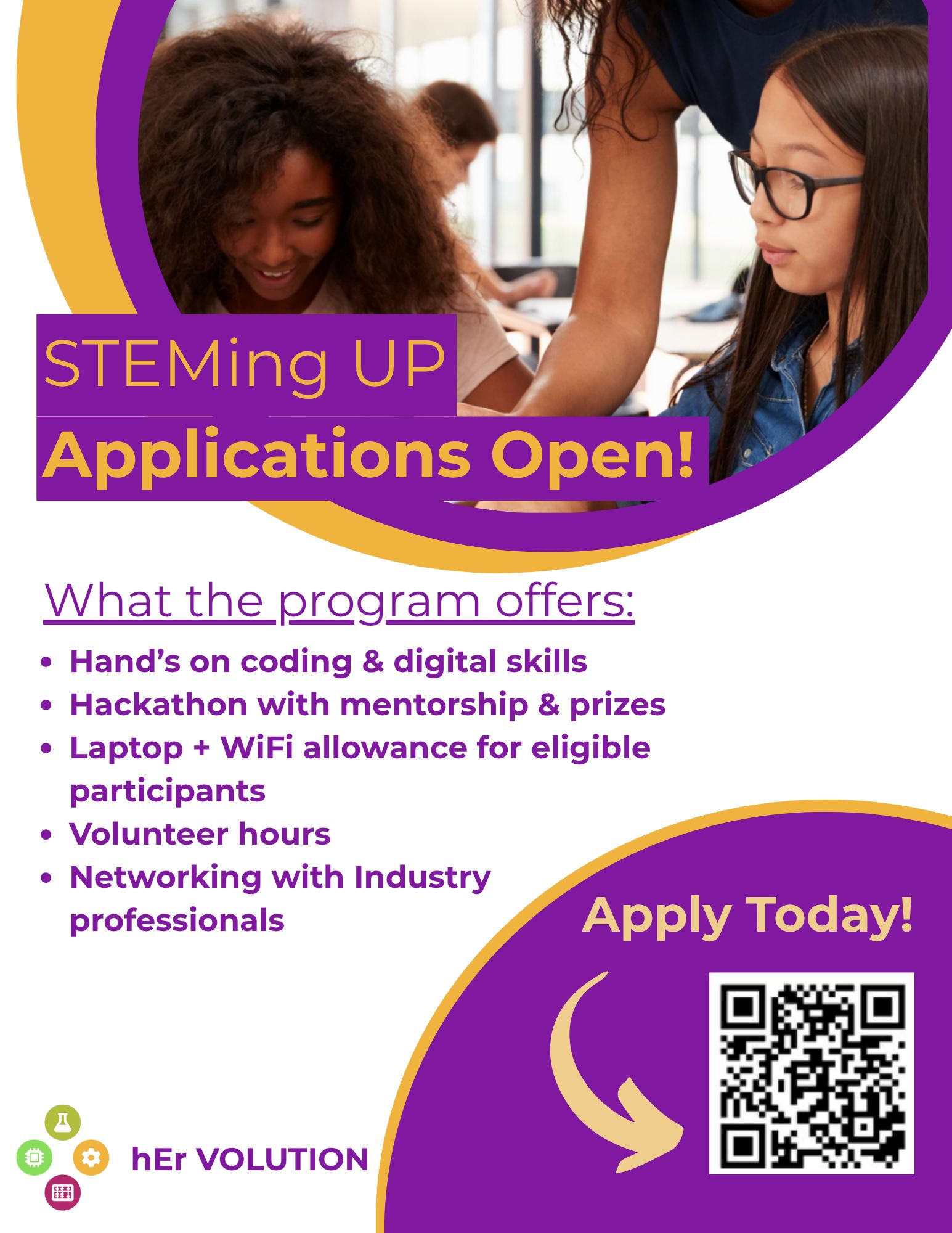 Wahta - Applications are now OPEN for STEMing UP 2025—a free program ...