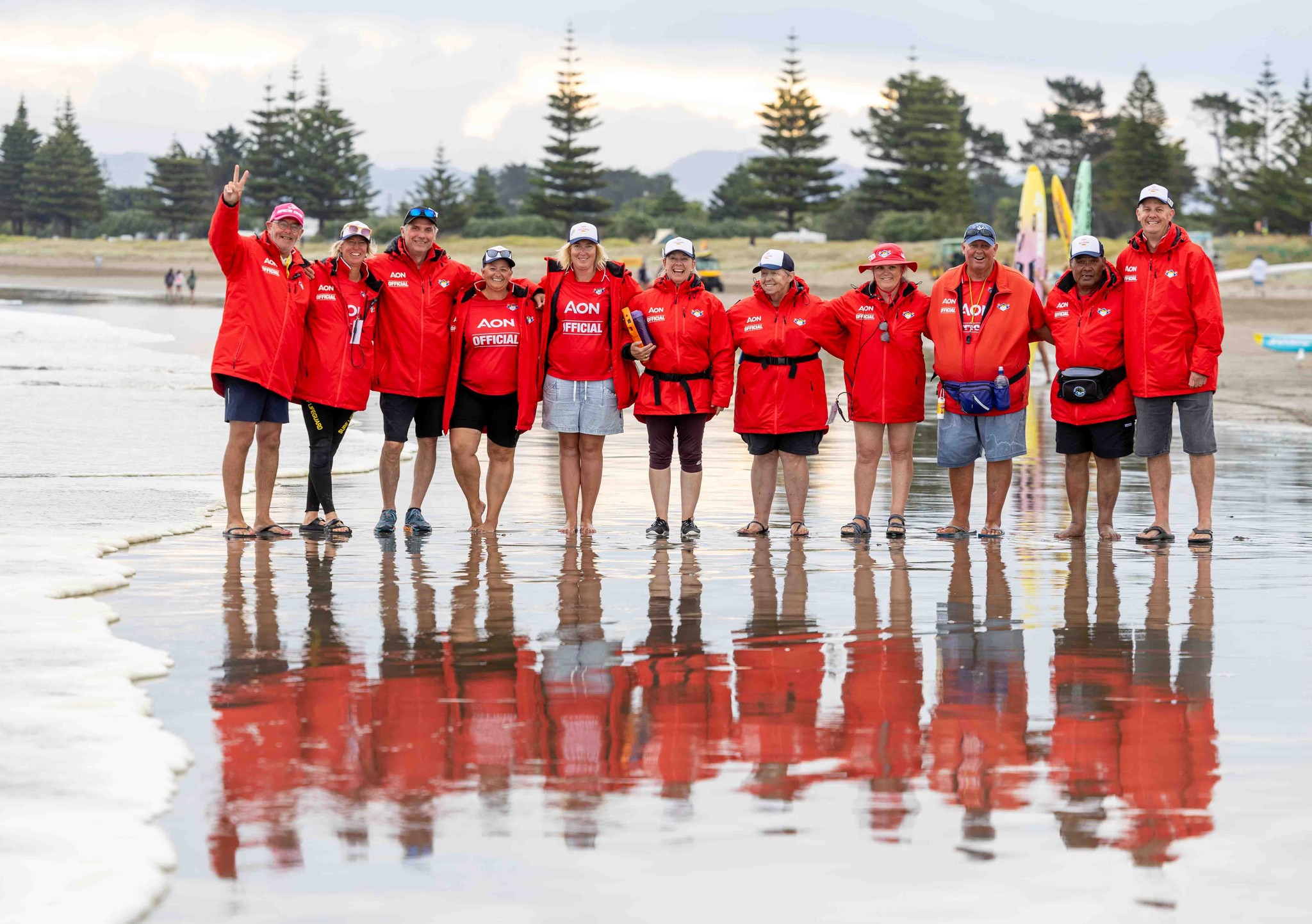 SLSNZ - The last officials on the beach after Super Saturday. Images ...