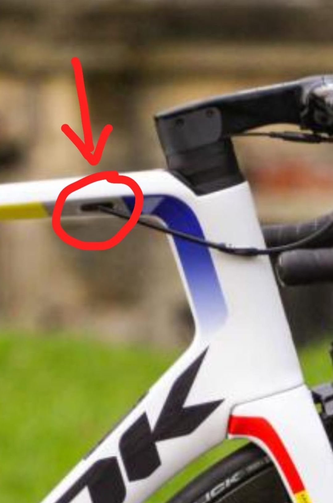 Support Vélo Pour Ordinateur Look Aero Design Stem | Fixation Guidon, Aluminium Noir