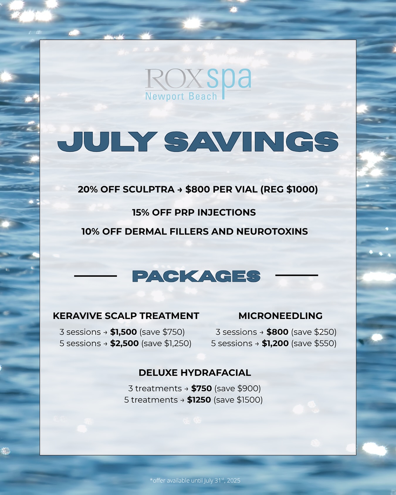 Rox Spa Newport Beach | Newport Beach CA