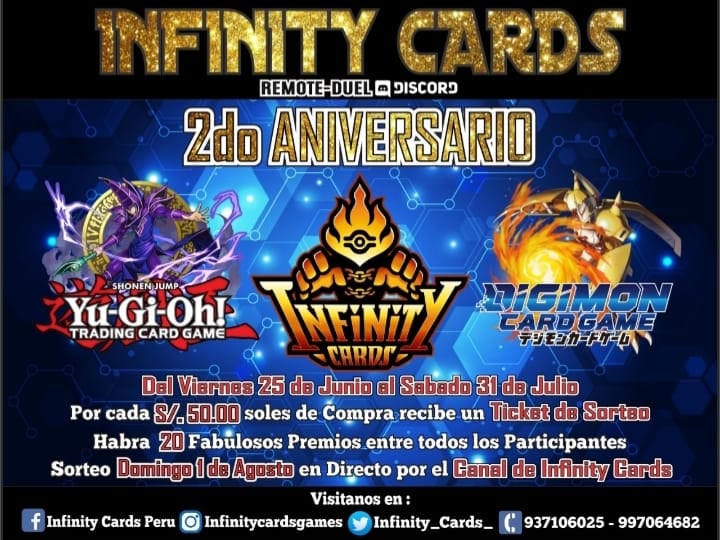 Infinity Cards - En Venta un poco de tech de Promocion de...