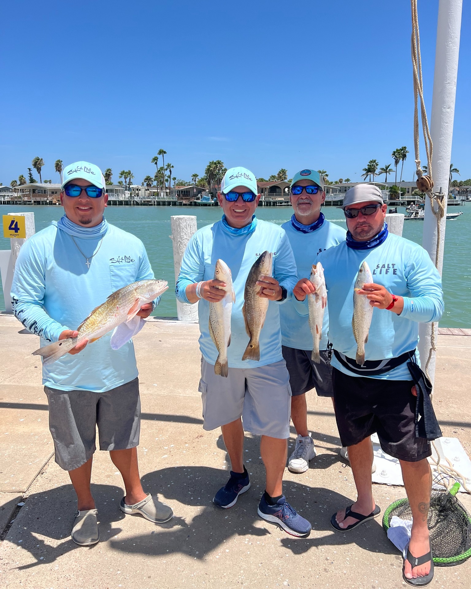 Ryan Foster's record 65.7 lb dorado catch at South Padre Island, Texas