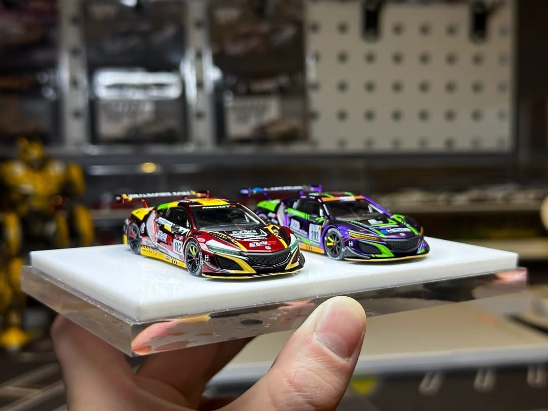 PopRace - Honda NSX GT3 EVO22 EVA RT Production Model-02 Chrome