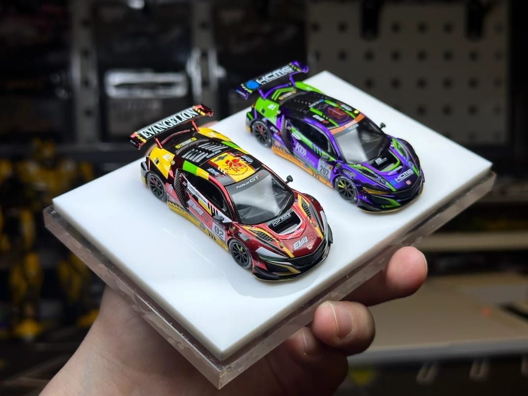 PopRace - Honda NSX GT3 EVO22 EVA RT Production Model-02 Chrome