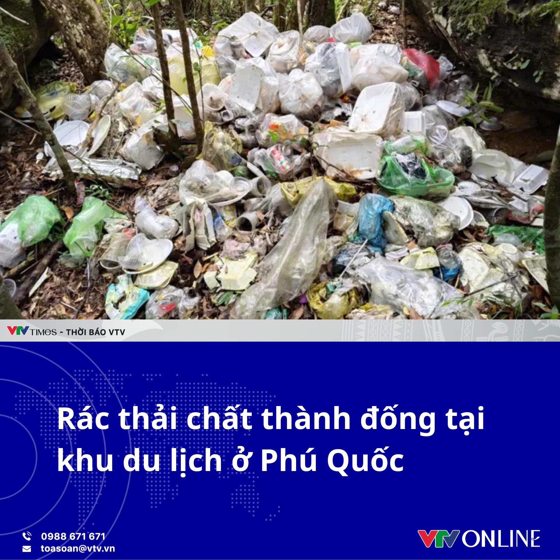 Báo - Rác thải xuất hiện nhan nhản tại khu du lịch suối Đá Bàn (đặc khu ...