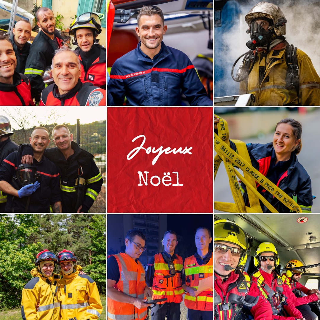 #joyeuxnoel 🎄 Les... - Sapeurs-pompiers 06 - SDIS 06 | Facebook