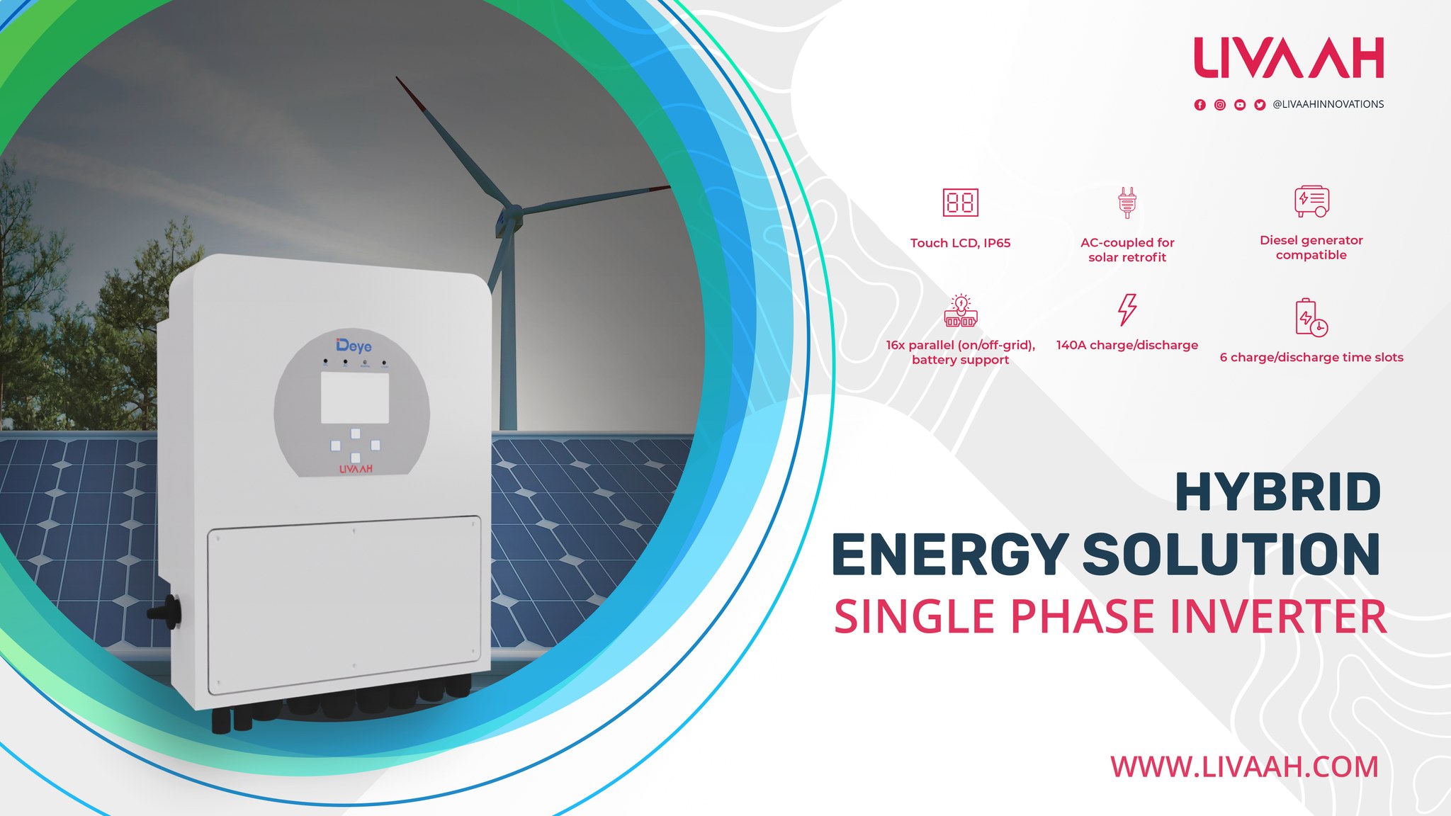 Livaah - Power your projects with our next-gen Hybrid Inverter Systems ...