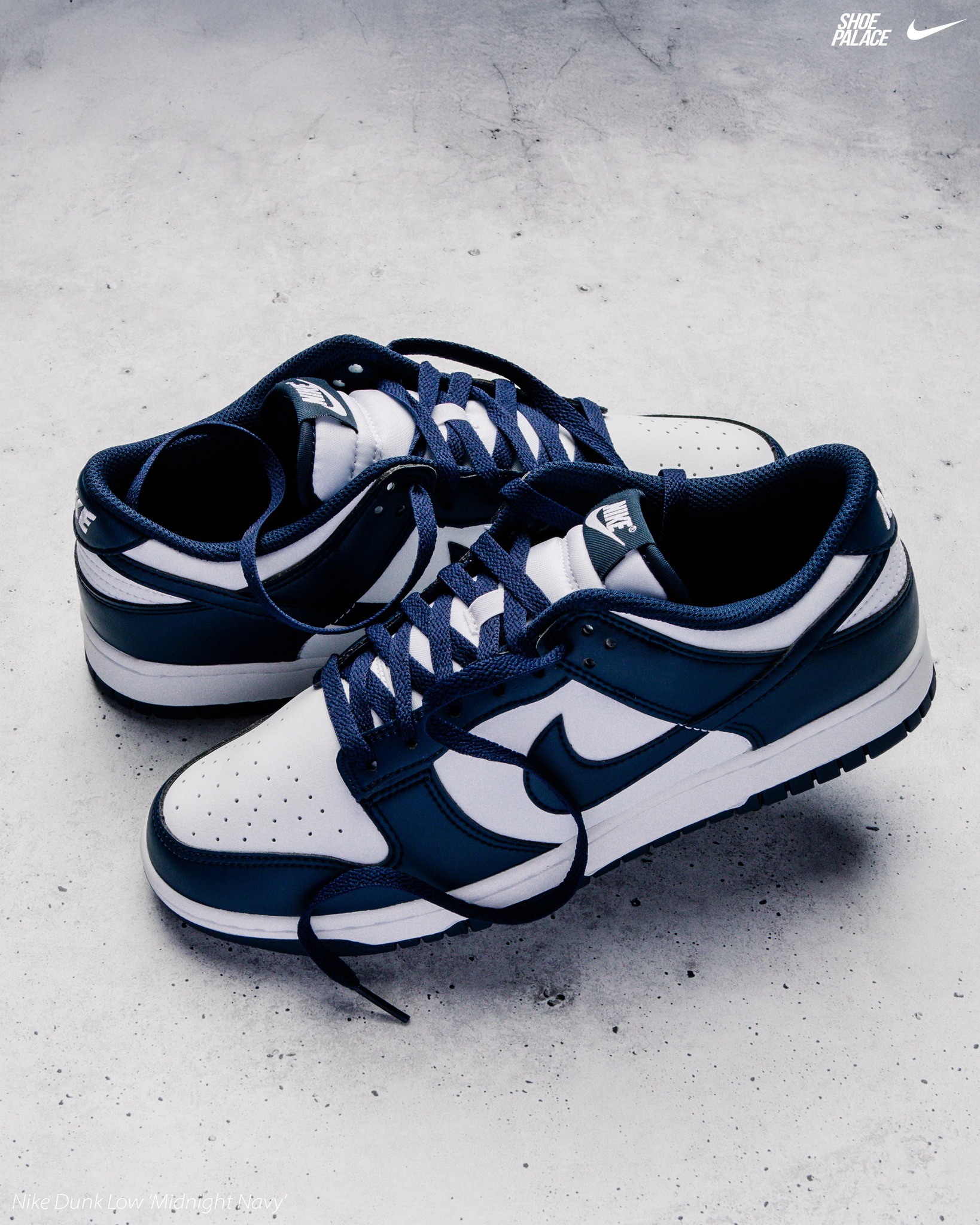 Dunk Low Midnight Navy https://www.shoepalace.com/products/nike 