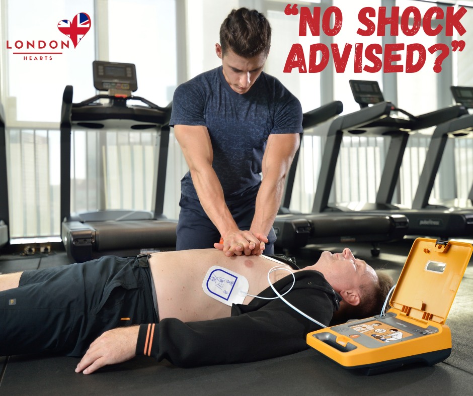 London Hearts - ⚡ What to Do if a Defibrillator Says ‘No... | Facebook