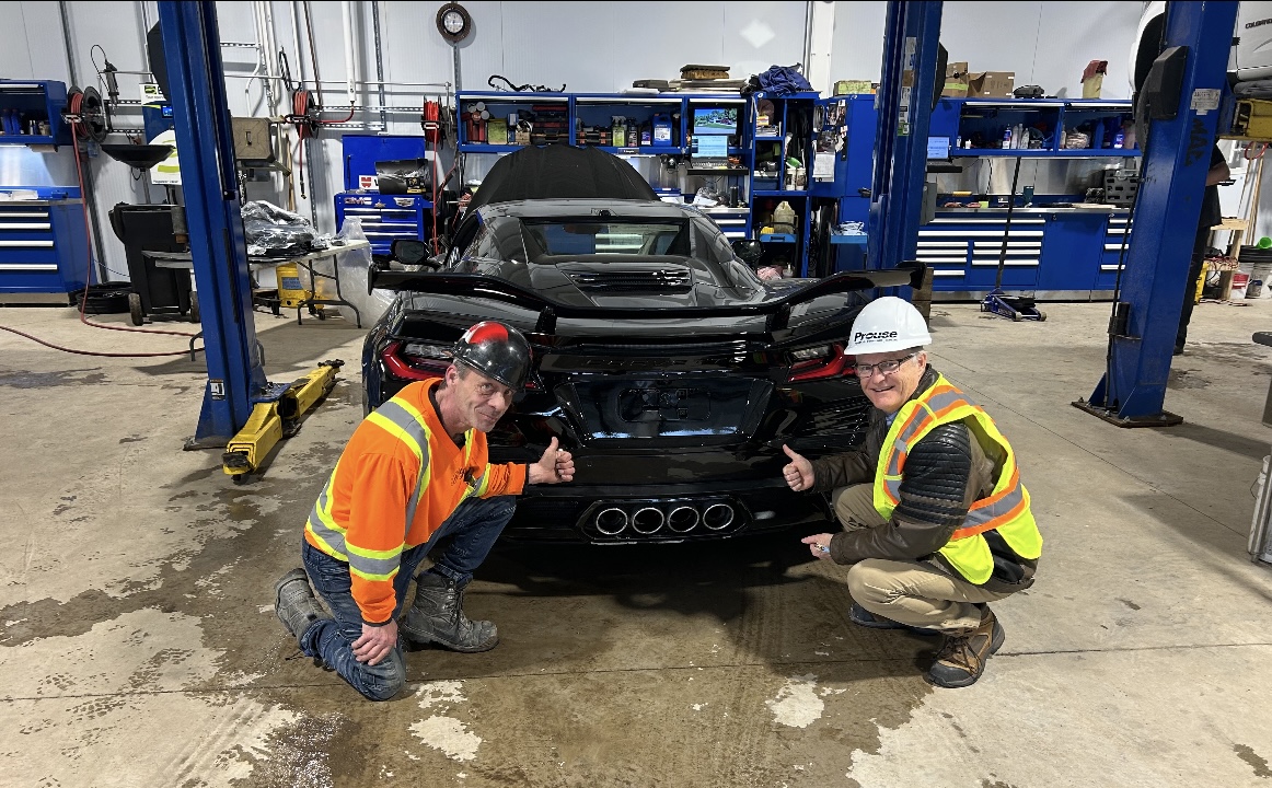 Prouse - Here's a sure sign that spring isn't far away! Corvettes are ...