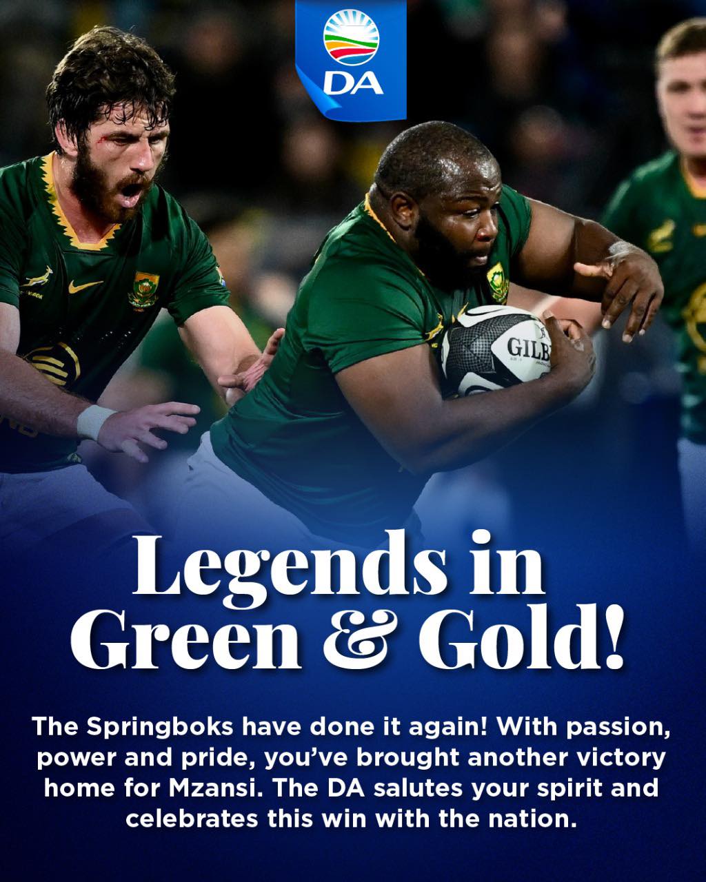 🙌🔥🇿🇦 What a team! Congratulations to... - Democratic Alliance | Facebook