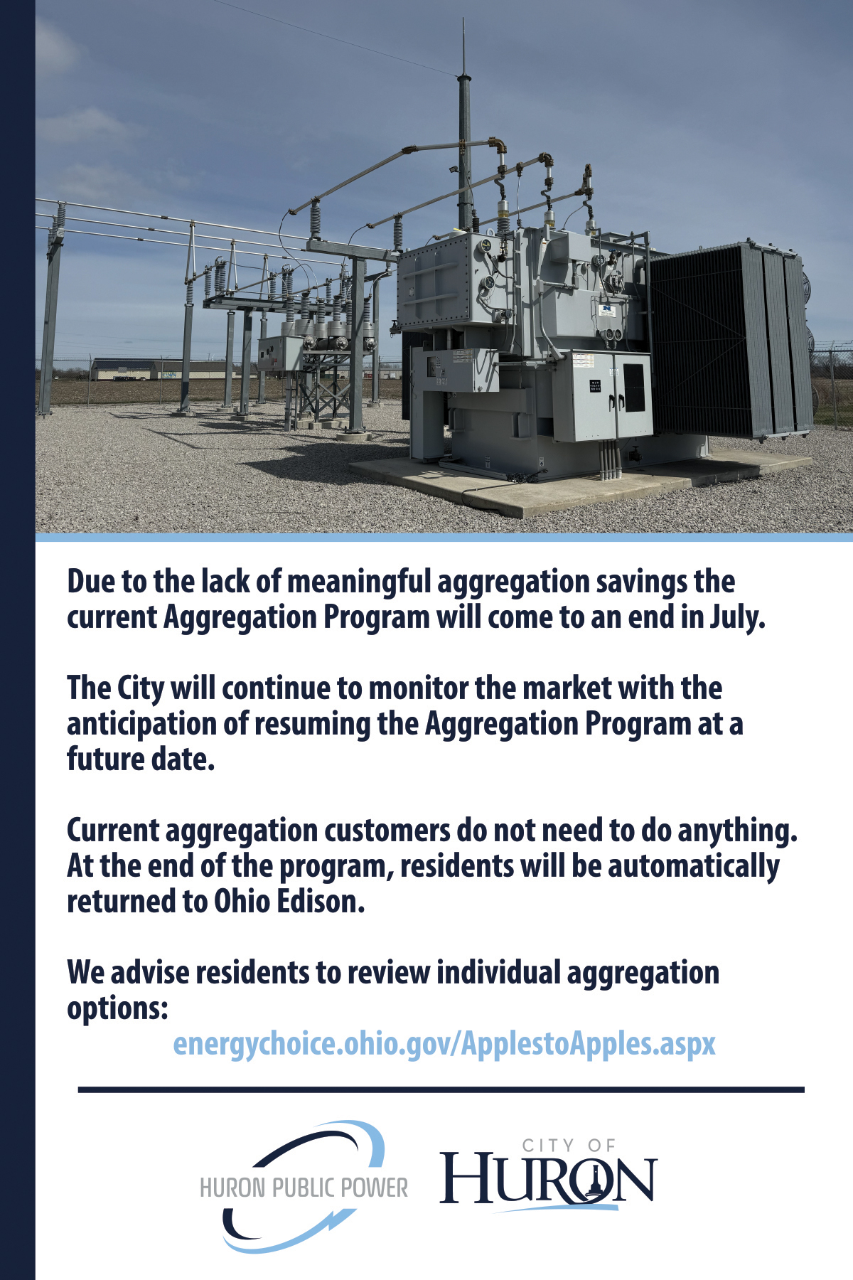City - **Attention Aggregation Customers** Important information ...