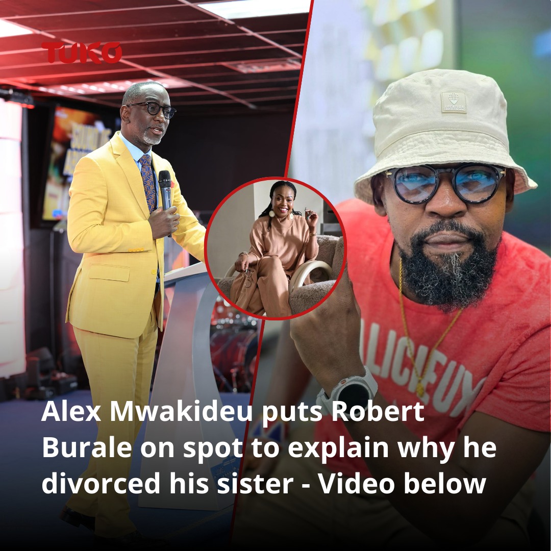 Tuko.co.ke - Alex Mwakideu noted his sister, Rozina, has... | Facebook