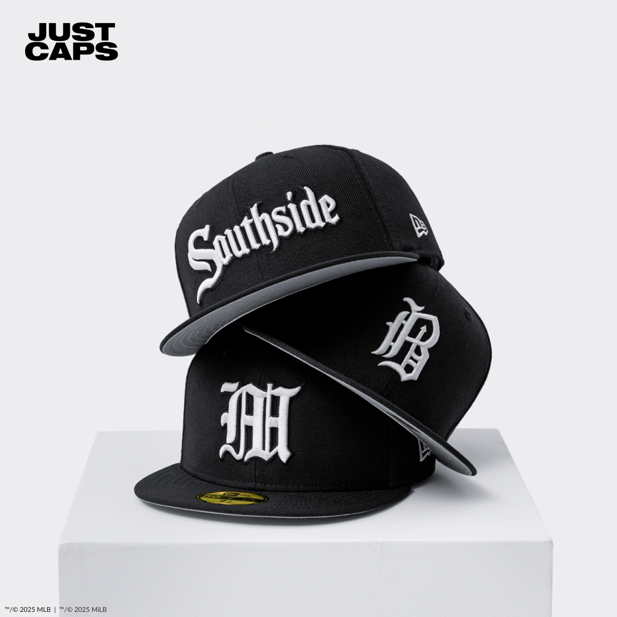 New - Just Caps Gothic Script showcases iconic team logos in the Old ...