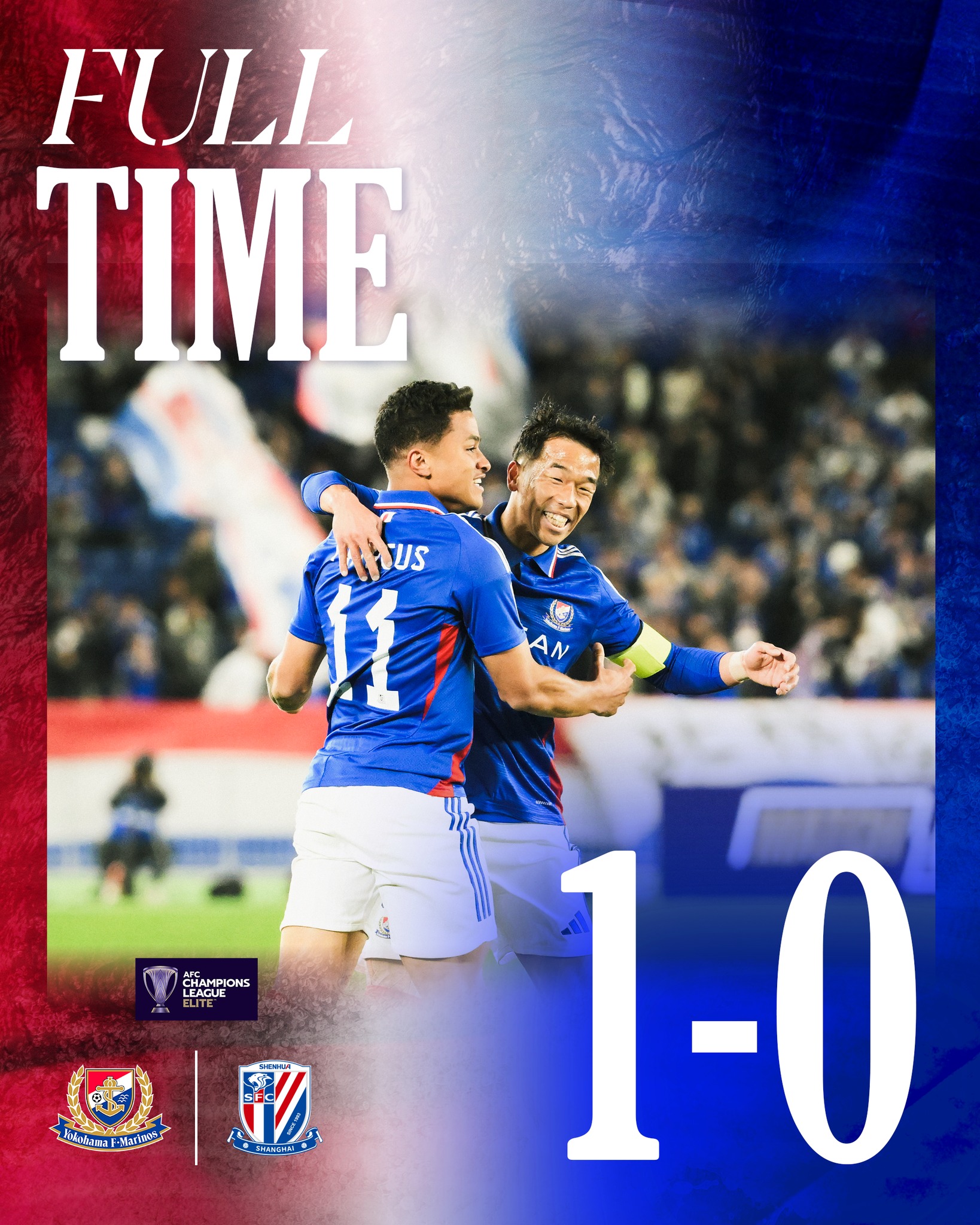 横浜F・マリノス - 【試合結果】 2AFCチャンピオンズリーグエリート 2024/25 リーグステージ MD7...