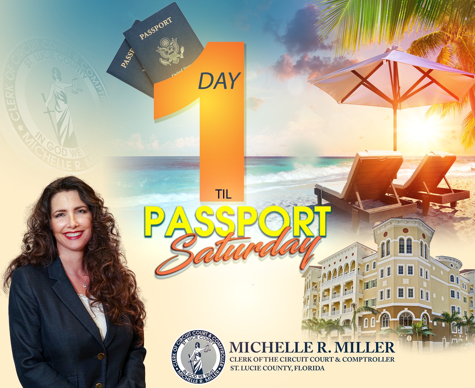 1 Day... - Michelle R. Miller, St. Lucie Clerk & Comptroller | Facebook