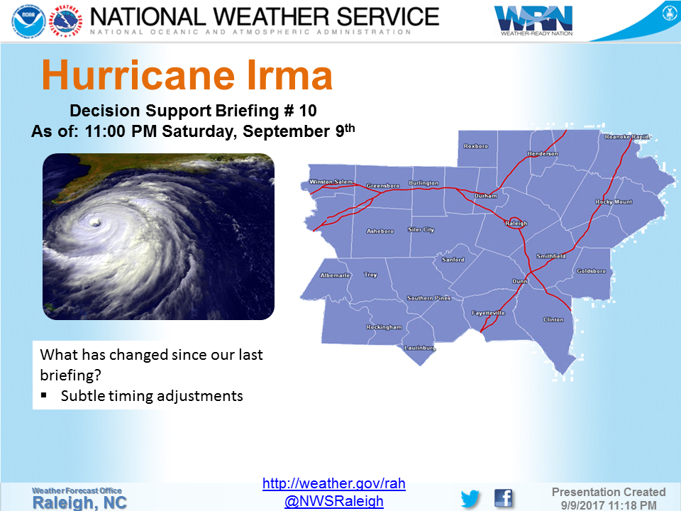 Here is the... - US National Weather Service Raleigh NC