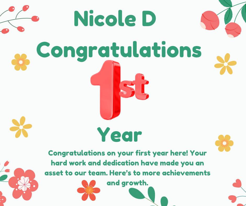 Congratulations to Nicole D.... - Frankston Packaging Company