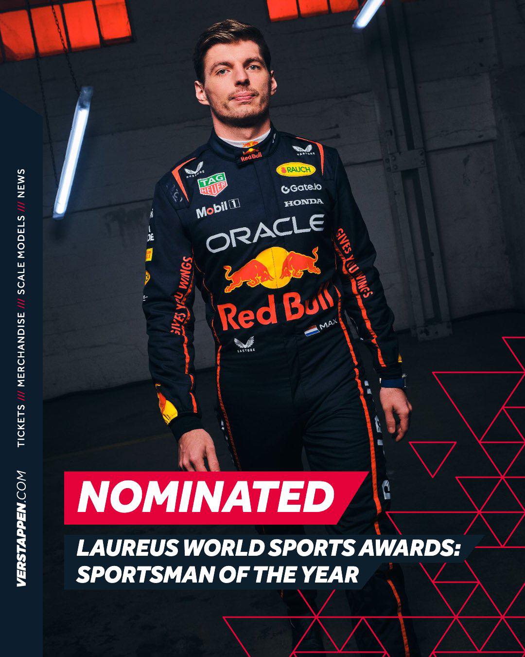 Max has been nominated for the 2025... - This is Formula 1