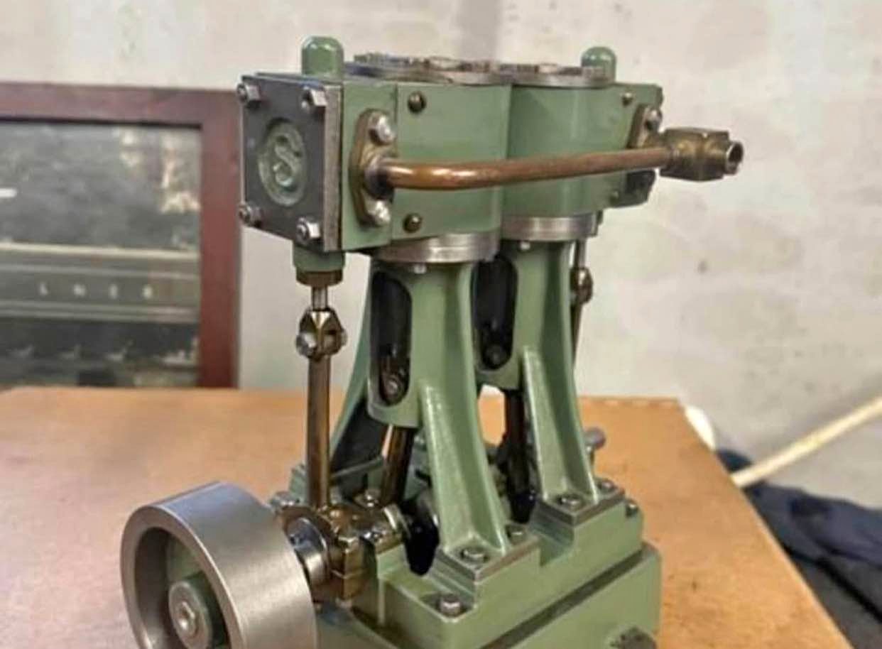 Stuart Turner No.10 Twin stationary engine - Car Engines & Engine Parts ...