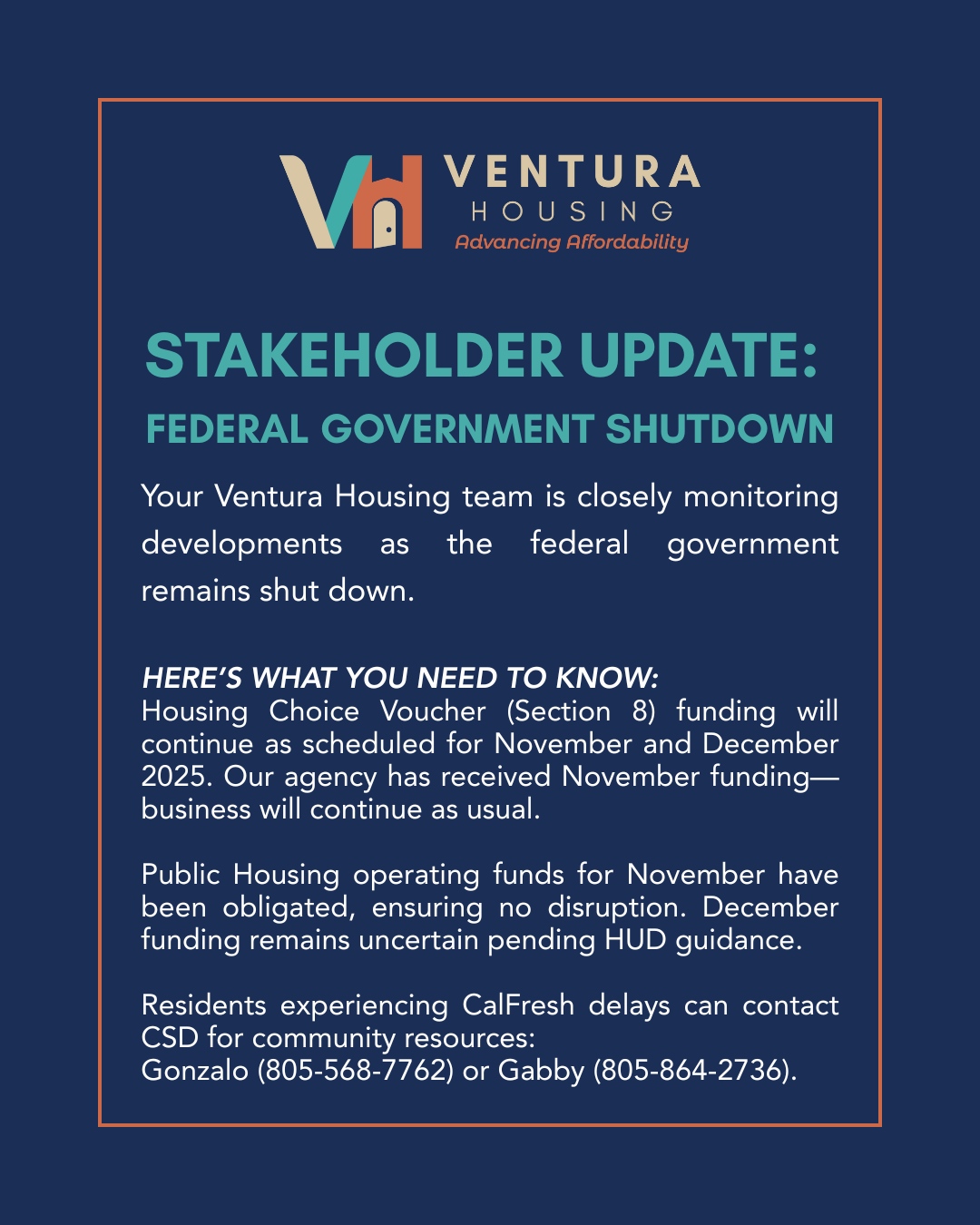 Housing Authority of the City of San Buenaventura | Ventura CA