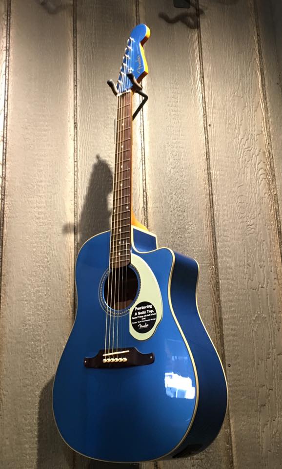 ギター Fender Sonoran Lake Placid Blue LPB Fender Sonoran acoustic guitar in Lake Placid Blue