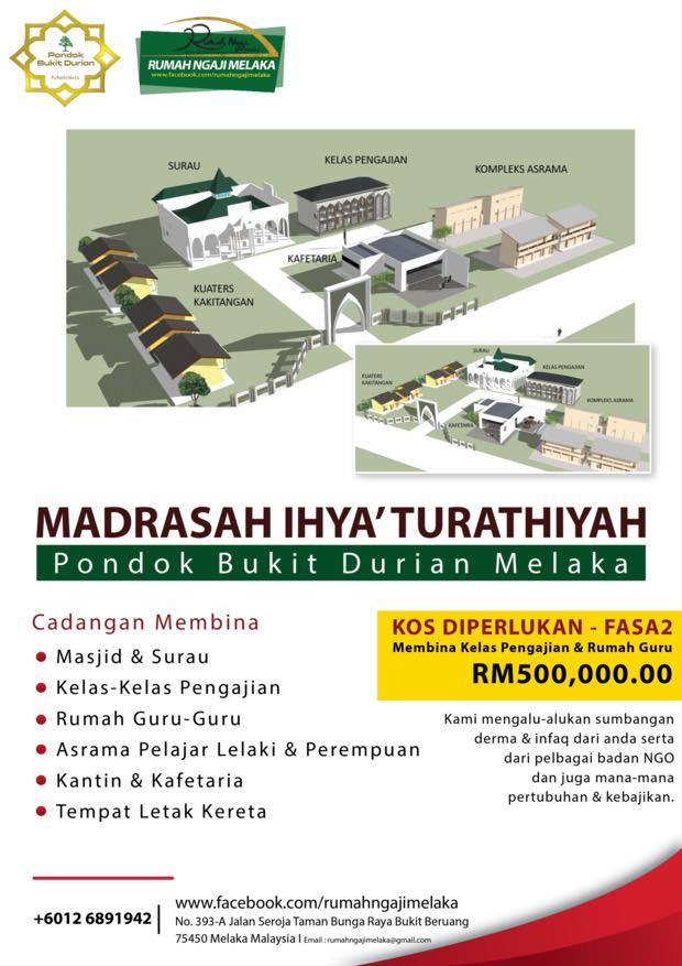 Rumah - KEMPEN SUMBANGAN, DERMA & INFAQ PONDOK BUKIT DURIAN MELAKA ...