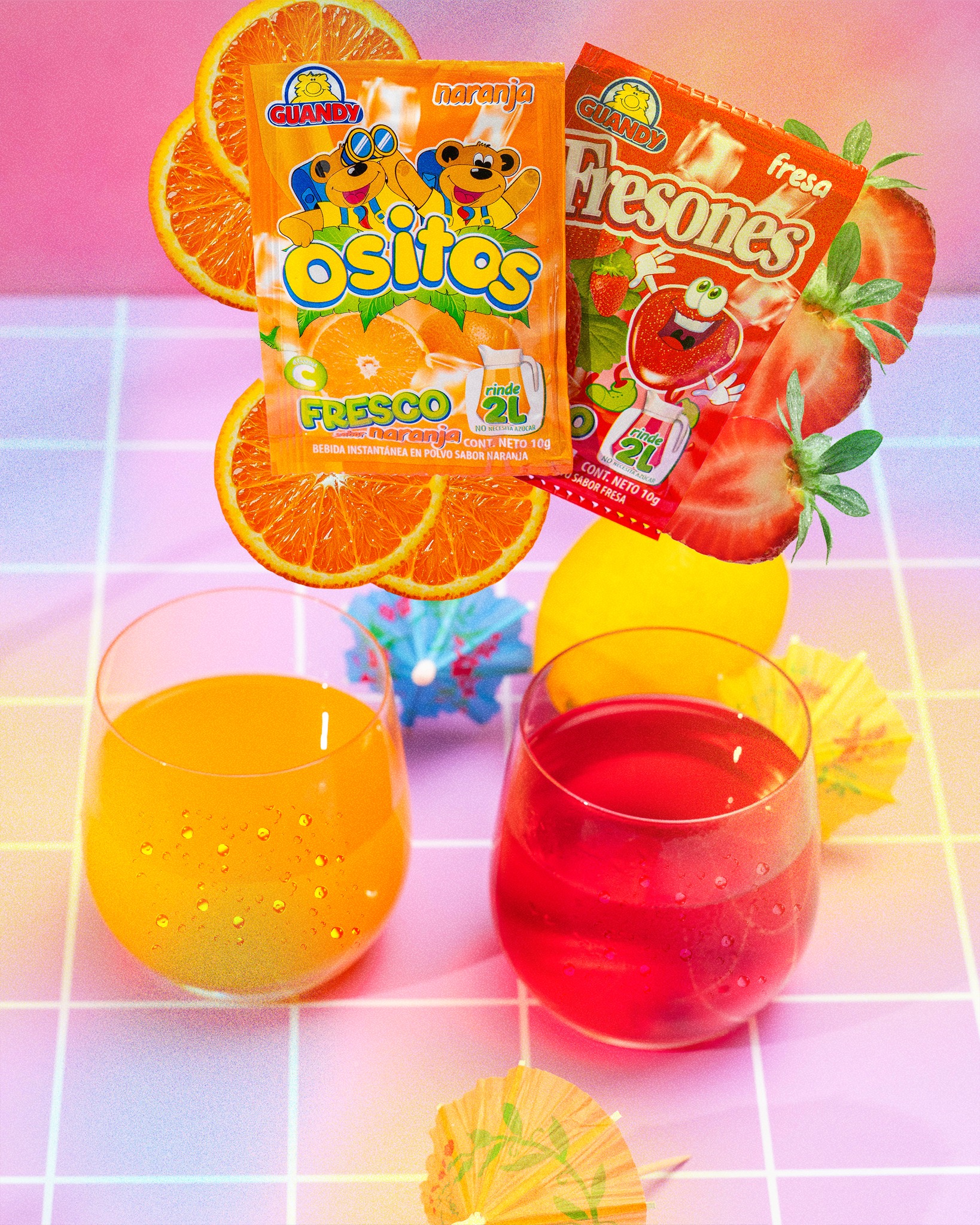 Guandy - 🍓🐻 ¡Refrescancia instantánea! Un sobre, un vasito de agua… ¡y ...