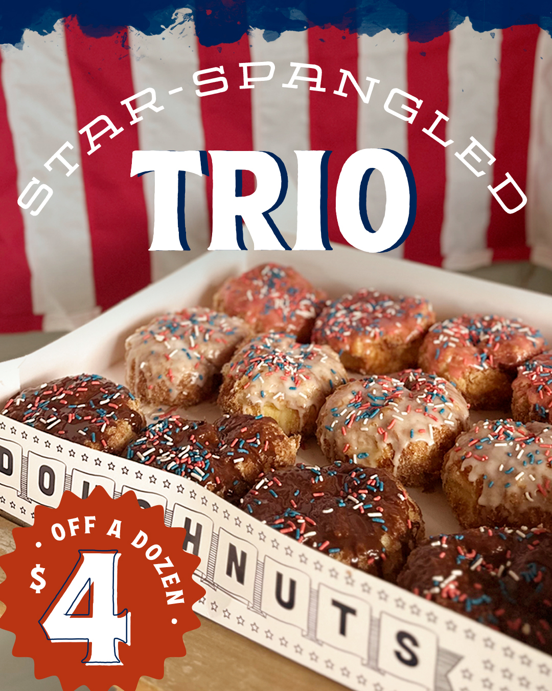 Parlor - 🎆 Happy 4th of July! 🇺🇸 Let’s celebrate with something sweet ...