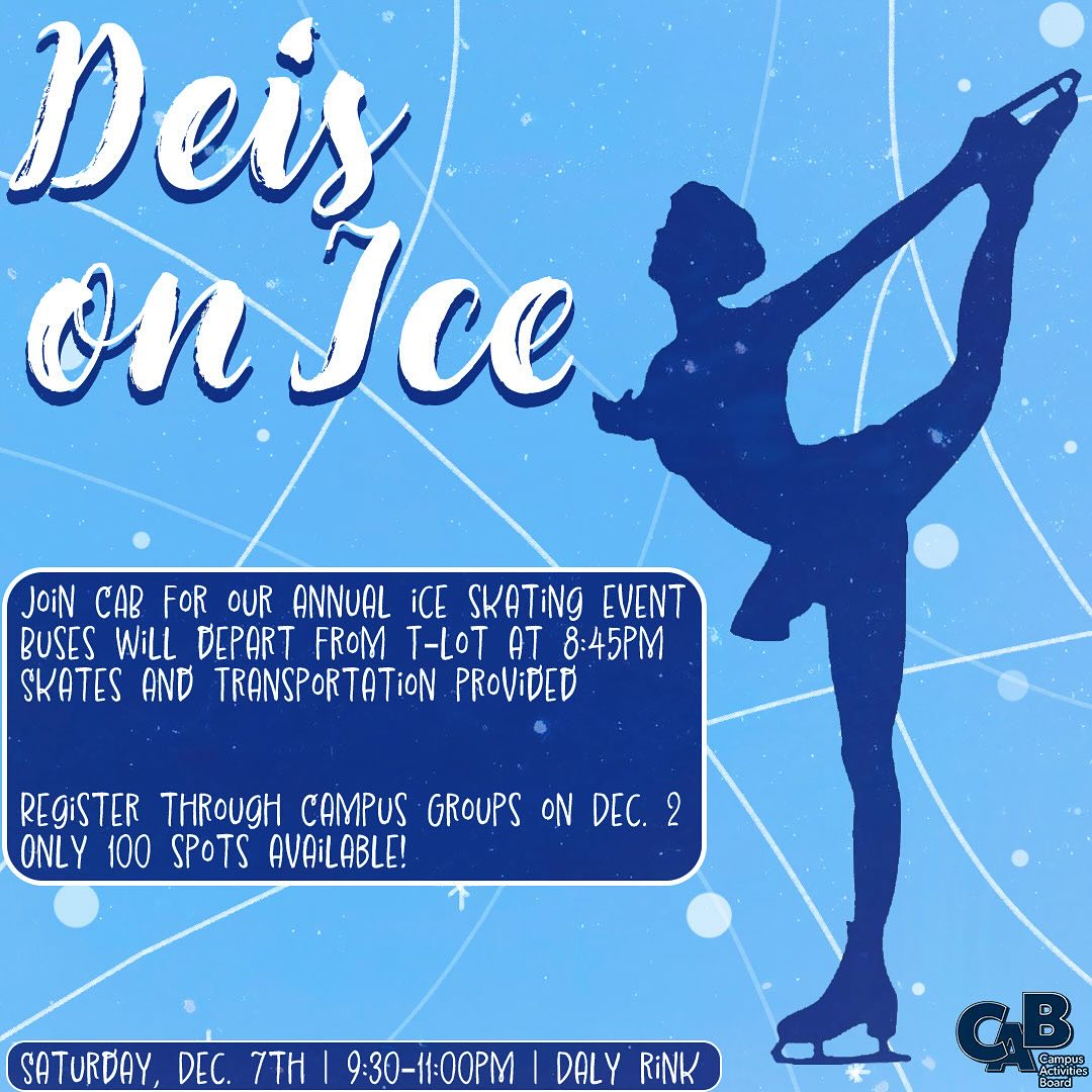 Brandeis - Join CAB for our annual ice skating event at Daly Rink! On ...