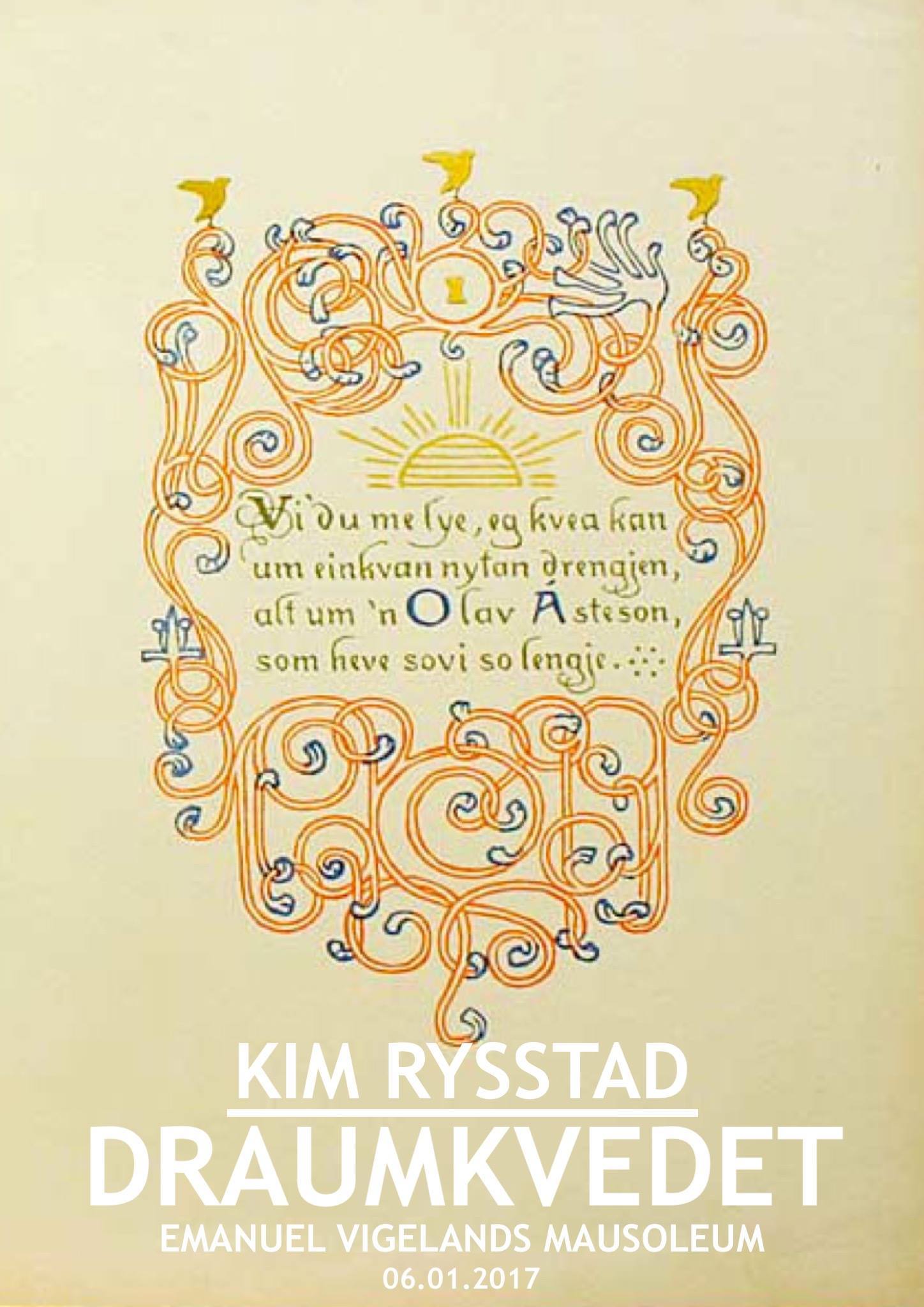 Draumkvedet / Kim Rysstad / Emanuel Vigeland Museum