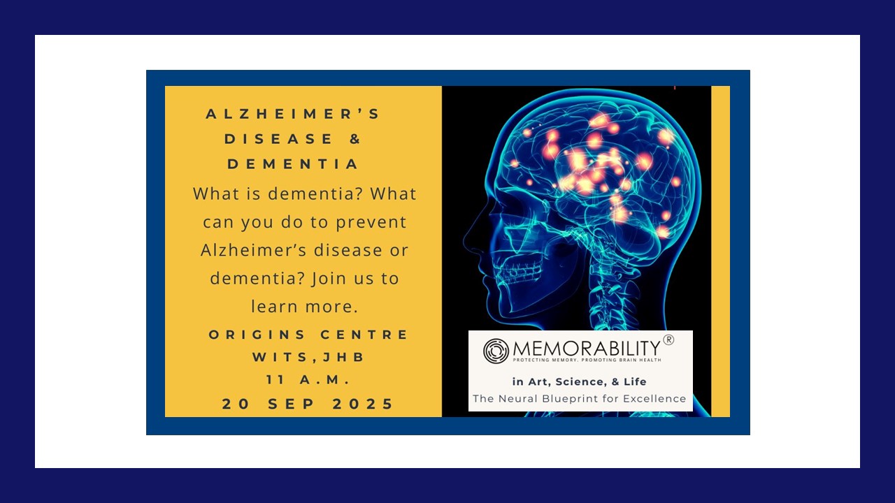 Alzheimer’s Disease & Dementia: Brain health session with Dr Kirti Ranchod