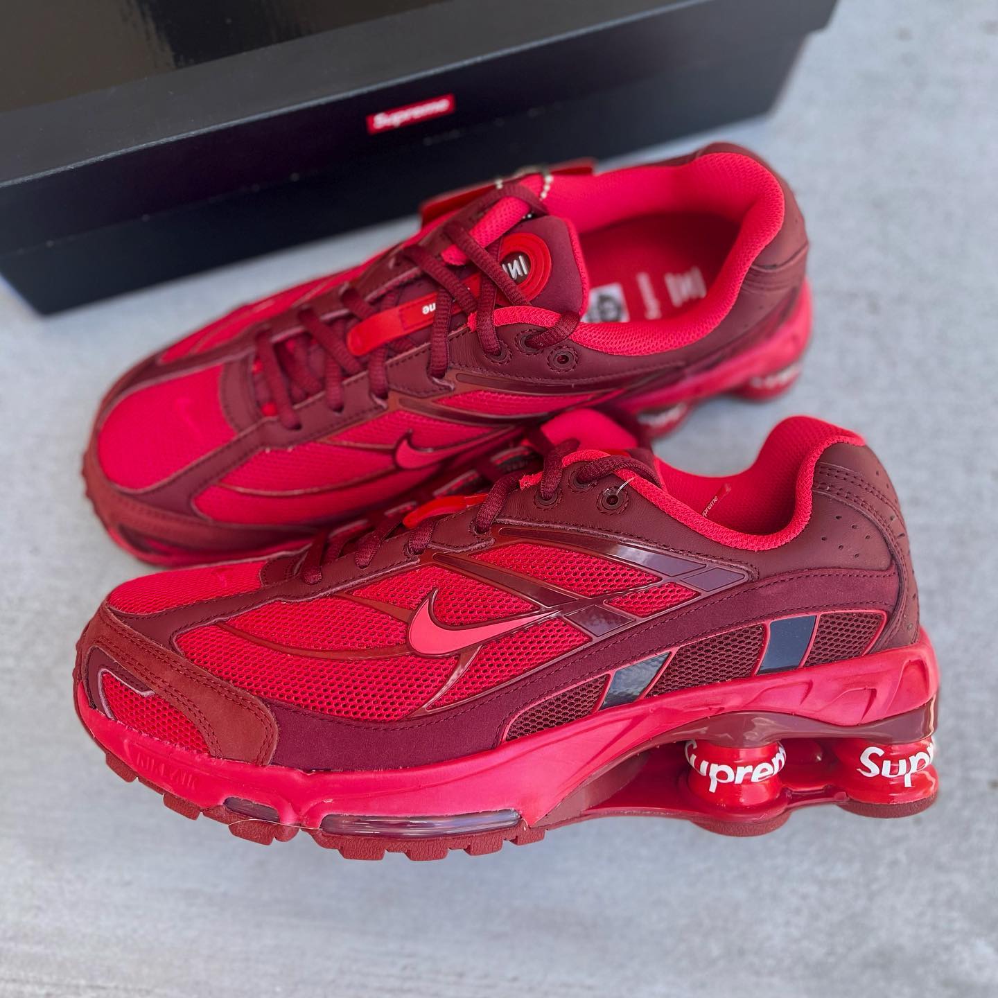 Nike Shox Ride 2 SP 'Supreme Red' New • Size 8.5 • $250